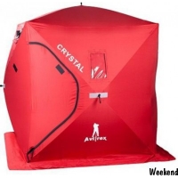 Палатка для зимней рыбалки AVIREX CRYSTAL RED  (3 person)